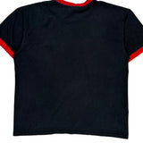 Nike T-Shirt - Large Black Cotton