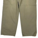 Wrangler Cargo Trousers - 34W 31L Beige Cotton