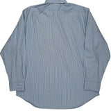 Polo By Ralph Lauren Striped Shirt - XL White Cotton
