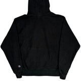 Reverse Weave Champion Hoodie - Large Black Cotton Blend