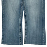 Helix Boot Cut Jeans - 36W 30L Blue Cotton