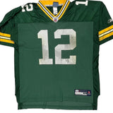 Green Bay Packers Reebok Nfl Football Jersey - XL Yellow Polyester