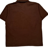 Lacoste Polo Shirt - XL Brown Cotton