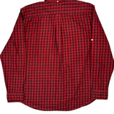 Levis Checked Flannel Shirt - 2XL Red Cotton