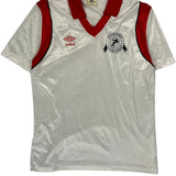 Bridgeview Indoor Soccer Umbro Football Shirt - Large Red Polyester