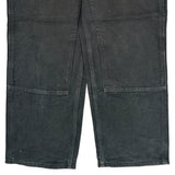 Carhartt Double Knee Carpenter Pants - 34W 29L Gray Cotton