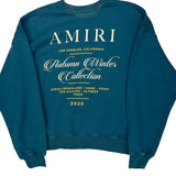 Amiri Graphic Sweatshirt - Large Blue Cotton