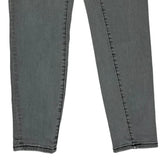 True Religion Skinny Fit Jeans - 27W UK 8 Grey Cotton Blend