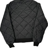 Dickies Quilted Liner Bomber Jacket - Medium Black Polyester