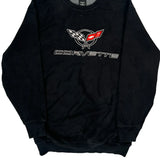 Corvette Steve And Barrys Graphic Sweatshirt - XL Black Cotton Blend