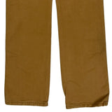 Dickies Carpenter Trousers - 34W 32L Brown Cotton