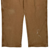 Wrangler Carpenter Pants - 38W 31L Brown Cotton