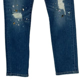 True Religion Skinny Jeans - 30W UK 8 Blue Cotton