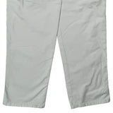 Dickies Carpenter Trousers - 32W 36L White Cotton