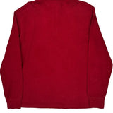 Polo By Ralph Lauren 1/4 Zip - Medium Red Cotton