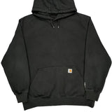 Carhartt Hoodie - XL Black Cotton