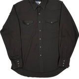 Wrangler Shirt - XL Black Cotton