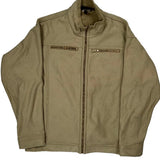 Unbranded Fleece Jacket - XL Beige Polyester