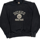 Dickies Graphic Sweatshirt - Large Black Cotton