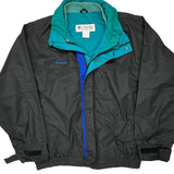 Columbia Windbreaker - Large Blue Nylon