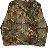 Realtree Camo Henley Long Sleeve T-Shirt - 2XL Camo Cotton Blend