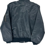 Ma-1 Wearguard Bomber Jacket - Large Gray Polyester