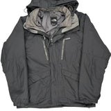 The North Face Waterproof Jacket - Medium Grey Polyester