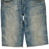True Religion Denim Shorts - 31W 11L Light Wash Denim