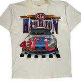 Stp Racing Tultex Nascar T-Shirt - XL White Cotton