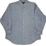 Ralph Lauren Shirt - Large Blue Cotton