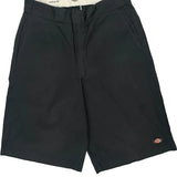Dickies Shorts - 34W 11L Black Cotton Blend