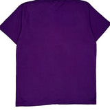 Made In USA Single Stitch Las Vegas Screen Stars T-Shirt - XL Purple Cotton Blend