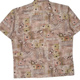 Campia Moda Floral Hawaiian Shirt - Large Multicoloured Cotton