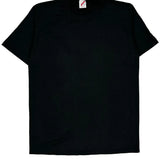 Made In USA Single Stitch Jerzees Graphic T-Shirt - Large Black Cotton