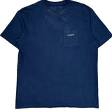 Responsibili-Tee Patagonia T-Shirt - Large Blue Cotton