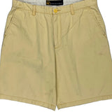 Nautica Chino Shorts - 37W 11L Yellow Cotton