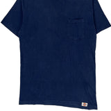 Dickies T-Shirt - Large Blue Cotton