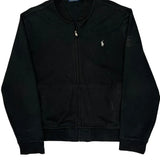 Polo By Ralph Lauren Track Jacket - 2XL Black Cotton