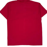 Made In USA Single Stitch Myrtle Beach Fruit Of The Loom T-Shirt - XL Red Cotton Blend