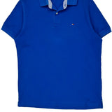 Tommy Hilfiger Polo Shirt - Medium Blue Cotton
