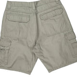 Wrangler Cargo Shorts - 34W 10L Beige Cotton