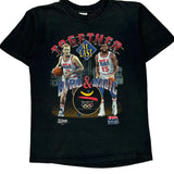 Barcelona 1992 Olympics Bird & Magic Salem Single Stitch T-Shirt - Medium Black Cotton