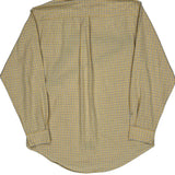 Tommy Hilfiger Checked Shirt - Small Yellow Cotton
