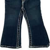 Age 2 True Religion Contrast Stitch Jeans - 2XS Blue Denim