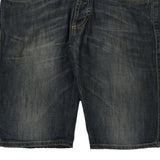 Roy Rogers Denim Shorts - 34W 12L Blue Cotton