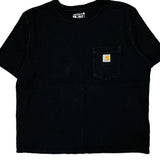 Age 8-10 Carhartt T-Shirt - Medium Black Cotton