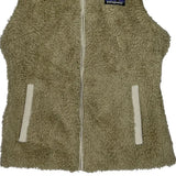 Patagonia Fleece Vest - XS Beige Polyester