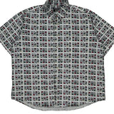 Trader Bay Graphic Patterned Shirt - XL Multicoloured Cotton