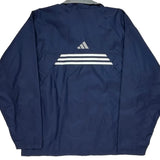 Coach Ambuehl Adidas Striped Jacket - Medium Blue Polyester