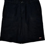Dickies Shorts - 36W 11L Black Cotton